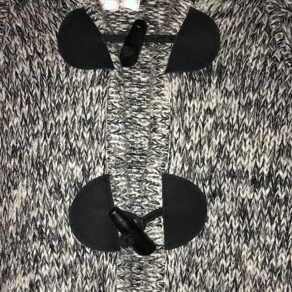 Black and white tweed cape - Picture 2 of 4